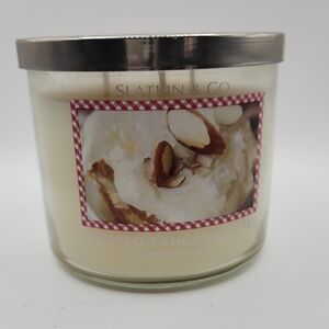 RARE Bath & Body Works Slatkin Frosted Tangerine Cake 3-Wick Candle HTF Limited